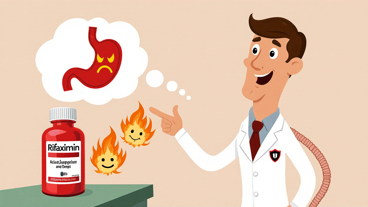 Rifaximin for GERD Symptom Relief: How It Works and What to Expect