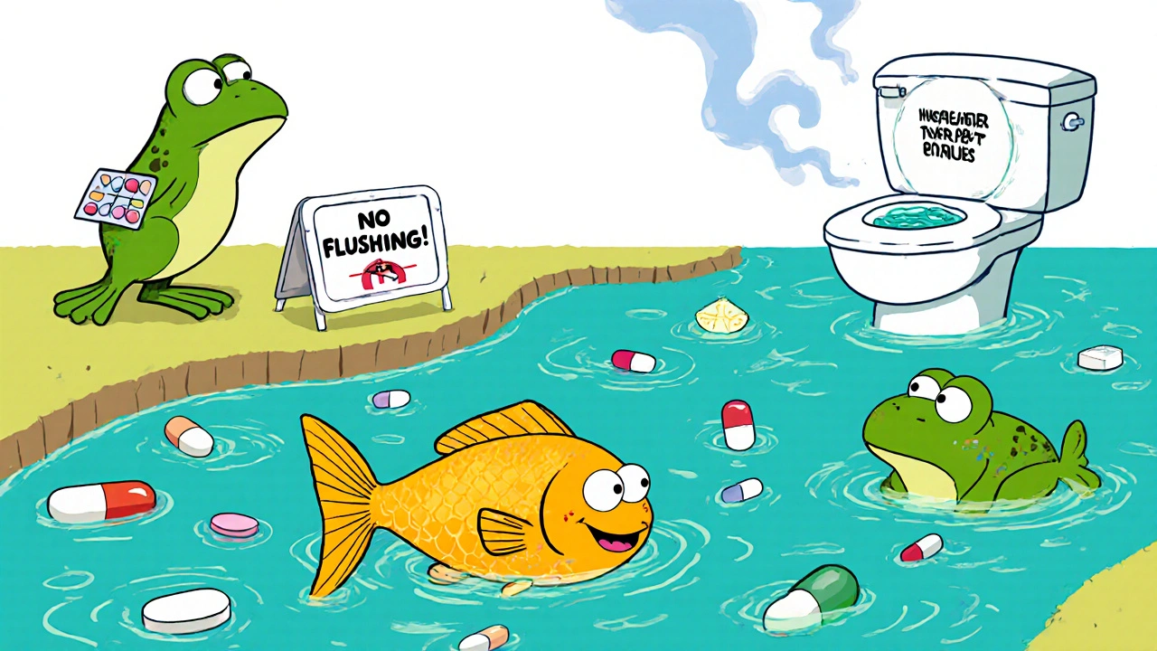Environmental Impact of Flushing Medications and Safe Disposal Alternatives