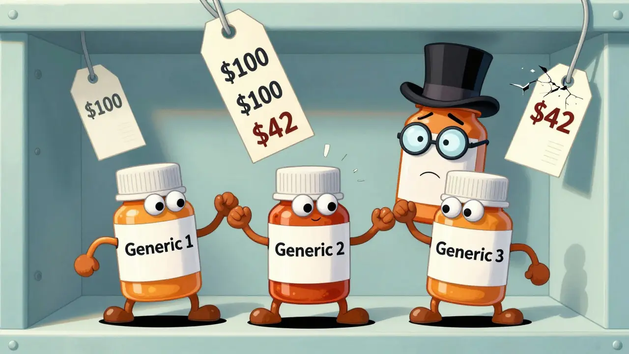 How Second and Third Generic Drugs Drive Down Prescription Prices