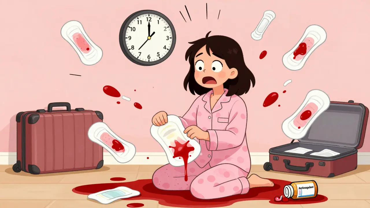 Heavy Menstrual Bleeding on Blood Thinners: What Works and What to Ask Your Doctor