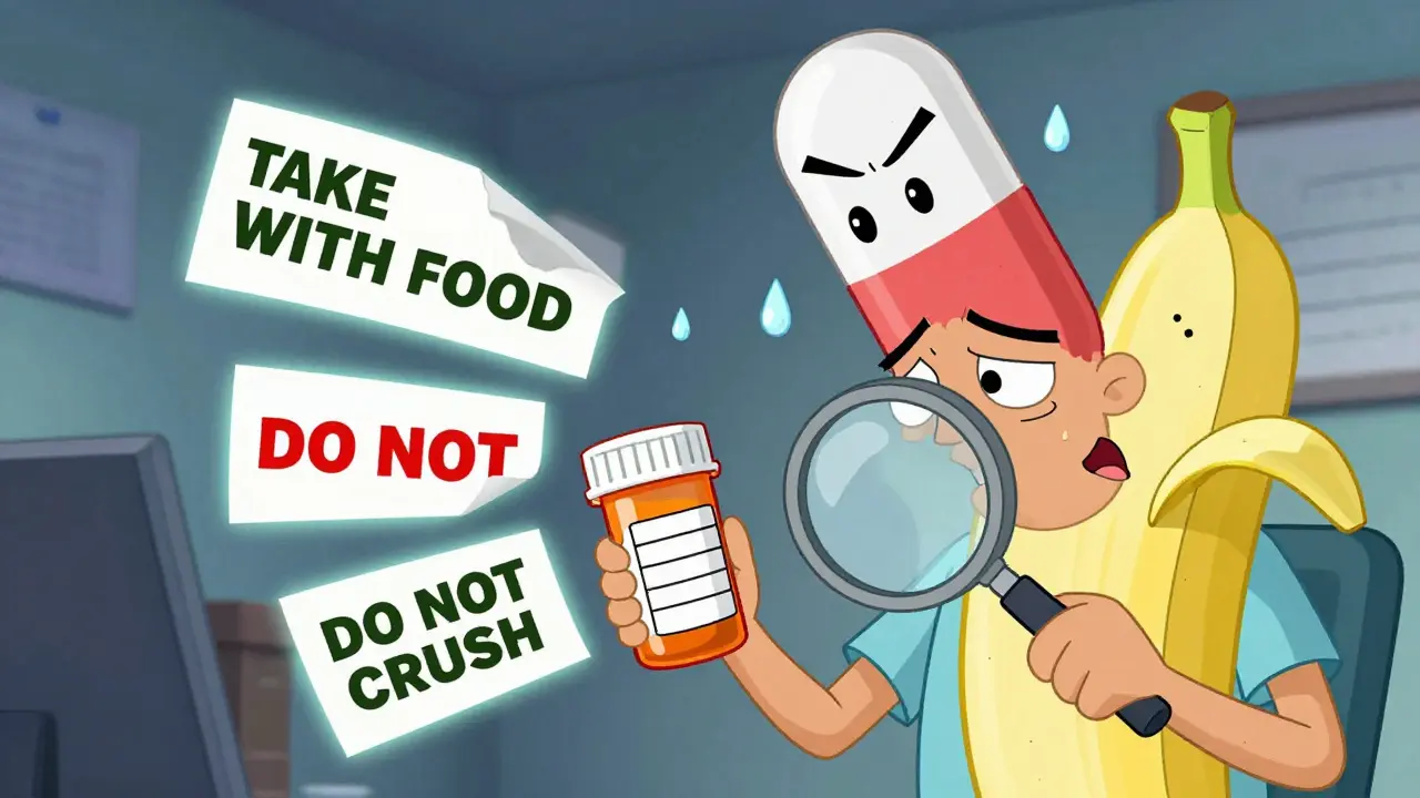 Special Instructions on Prescription Medication Labels Explained: What You Need to Know