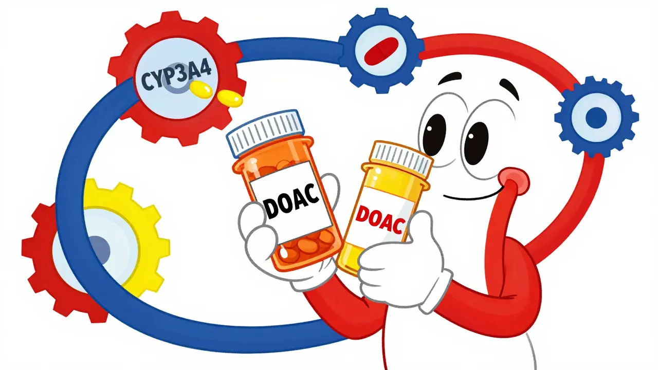 DOAC Drug Interactions: Complete Guide to Apixaban, Rivaroxaban & More